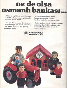 OSMANLI BANKASI REKLAMI