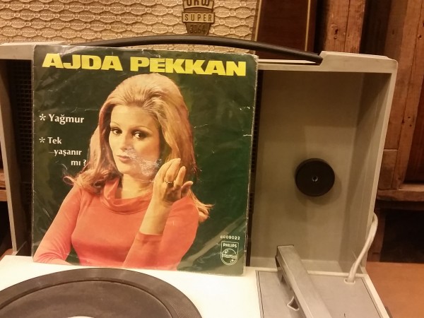 Ajda Pekkan yağmur 45 devir plak